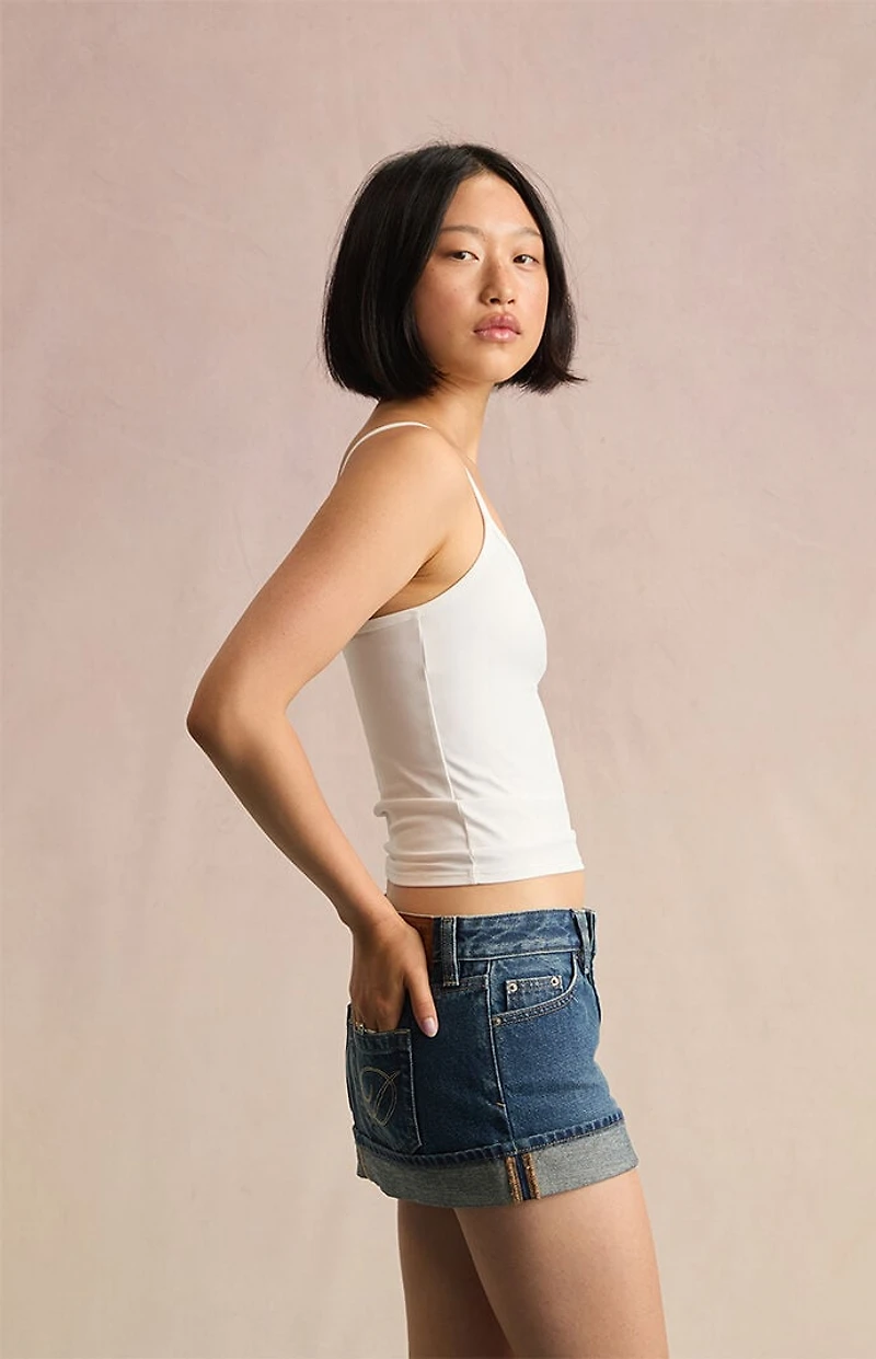 RARE DNM EDIT Rilee Jean Micro Mini Skirt