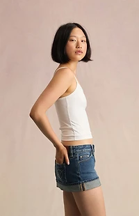 RARE DNM EDIT Rilee Jean Micro Mini Skirt