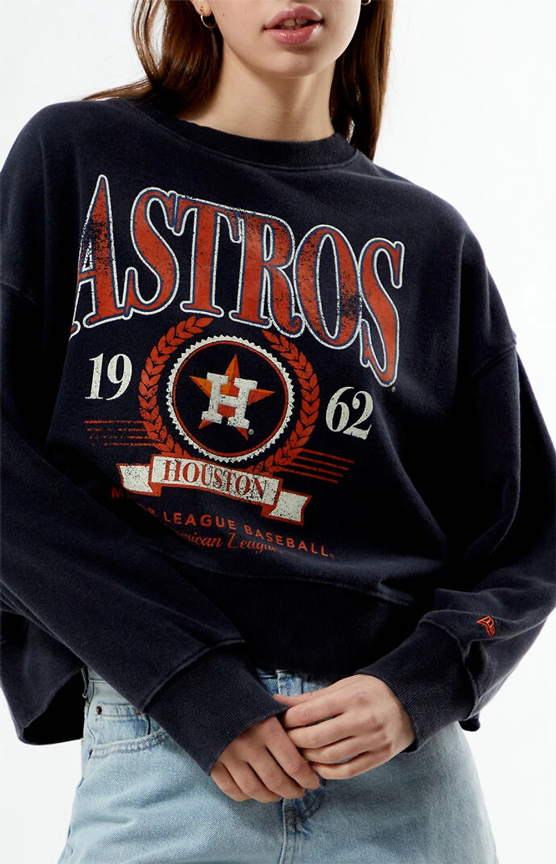 New Era Houston Astros Crew Neck Sweatshirt