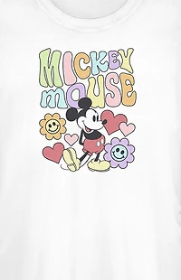 Mickey Mouse Floral T-Shirt