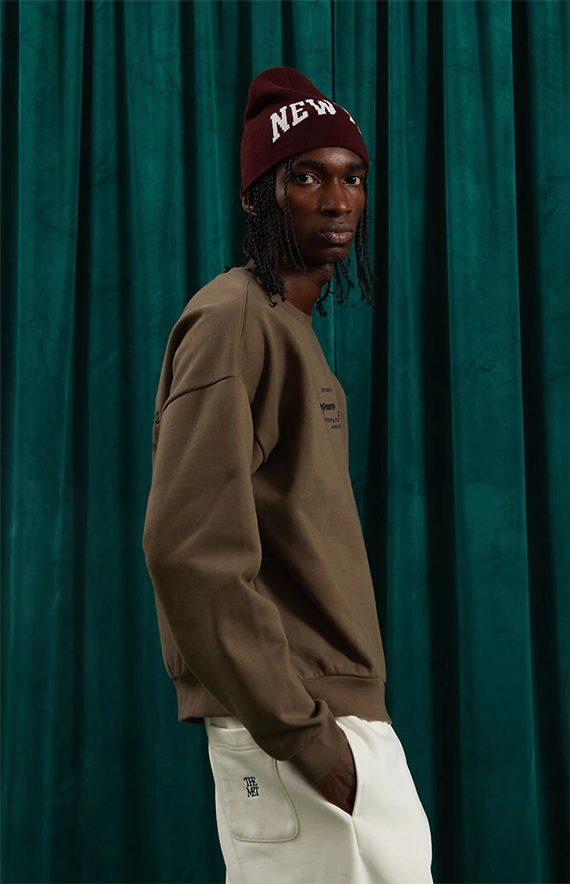The Met x Pacsun Curatorial Crew Neck Sweatshirt