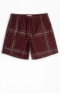Pacsun Bandana Printed Volley Shorts