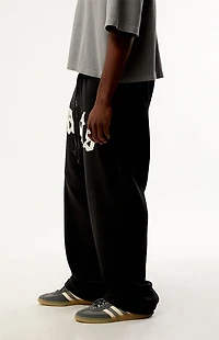 Pacsun Saints Applique Baggy Fleece Sweatpants