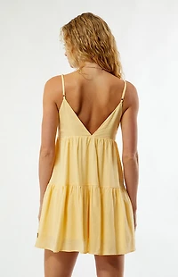 Rhythm Classic Tiered Mini Dress