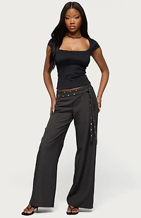 Edikted Laiah Square Neck Top