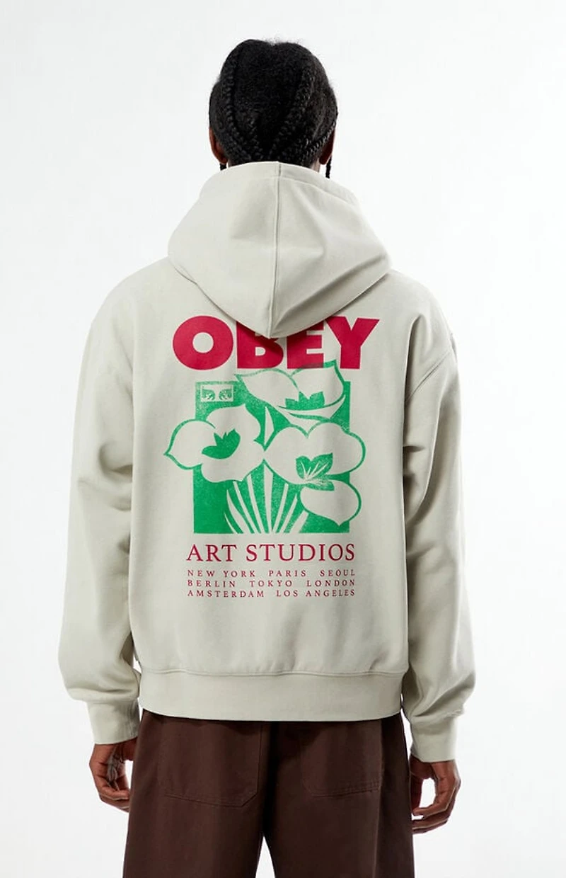 Obey Art Studio Flowers Hoodie