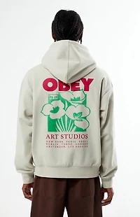 Obey Art Studio Flowers Hoodie