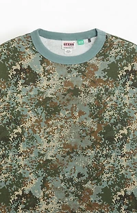 GUESS Originals Camo Long Sleeve T-Shirt
