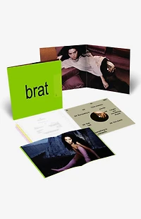 Charlie XCX Brat Black Ice Vinyl Record