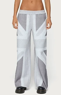 Edikted London Rush Wide Leg Sweatpants