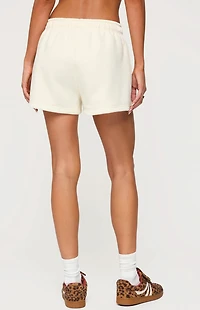 Edikted Cherry Babe Sweat Shorts