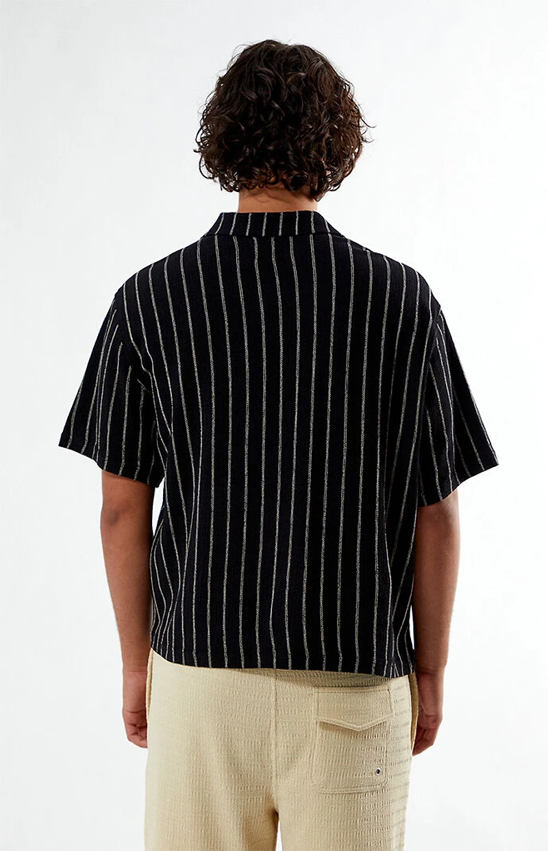 Pacsun Striped Oversized Camp Shirt