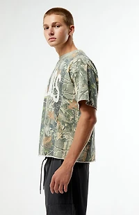 Pacsun Chaos Camo Cropped T-Shirt