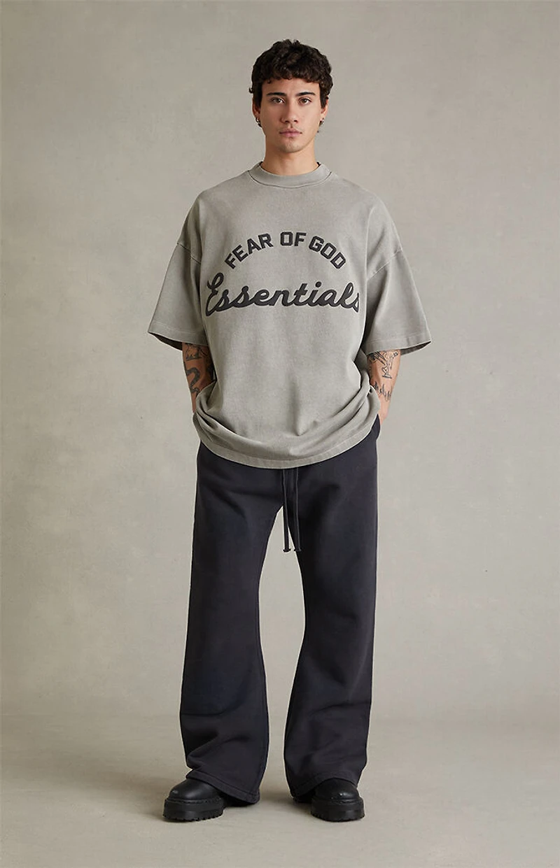 Fear of God ESSENTIALS Faded Black Training Classic Flare Sweatpants