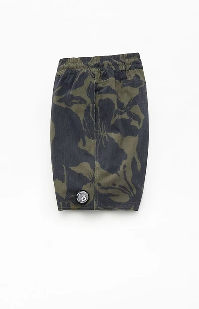 Volcom Psyche Cotton 7" Swim Trunks