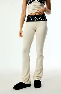 Your Favorite Lounge Polka Dot Waist Relaxed Pants