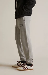 Fear of God ESSENTIALS Dark Heather Oatmeal Classic Sweatpants