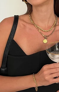 Ellie Vail Luka Rope Chain Bracelet