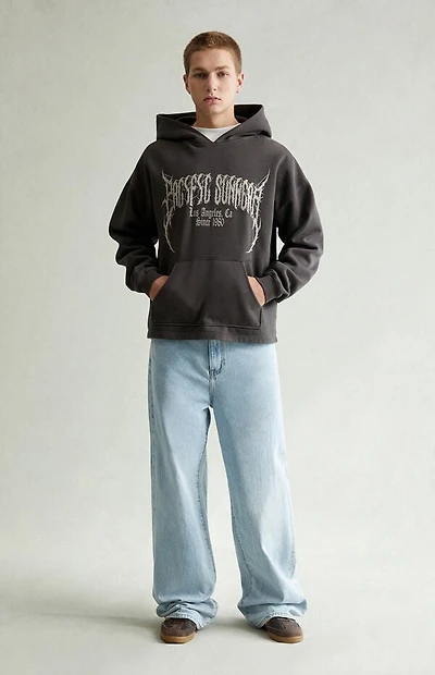 Pacsun Blake Extreme Baggy Jeans Drawstring Light Indigo