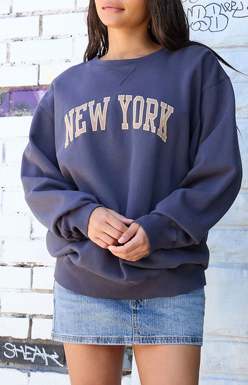 John Galt Erica Malibu Crew Neck Sweatshirt
