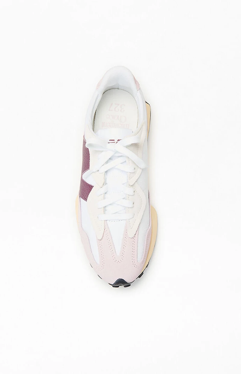 New Balance Pink & Purple 327 Sneakers