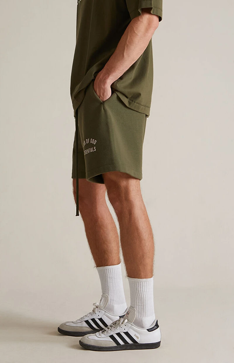 Fear of God ESSENTIALS Military Fleece Soccer Sweat Shorts