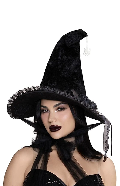 Leg Avenue Dark Lolita Witch Hat