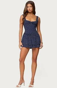 Edikted Mercedez Polka Dot Romper