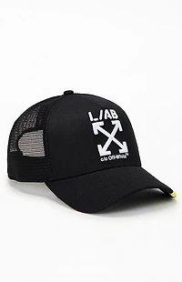 L/AB c/o Off-White Clamp Arrows Trucker Hat