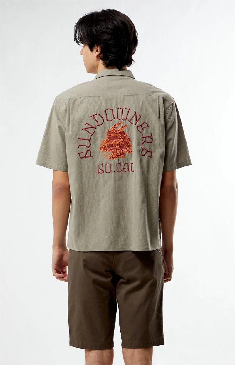 LOST Socal Woven Camp Shirt