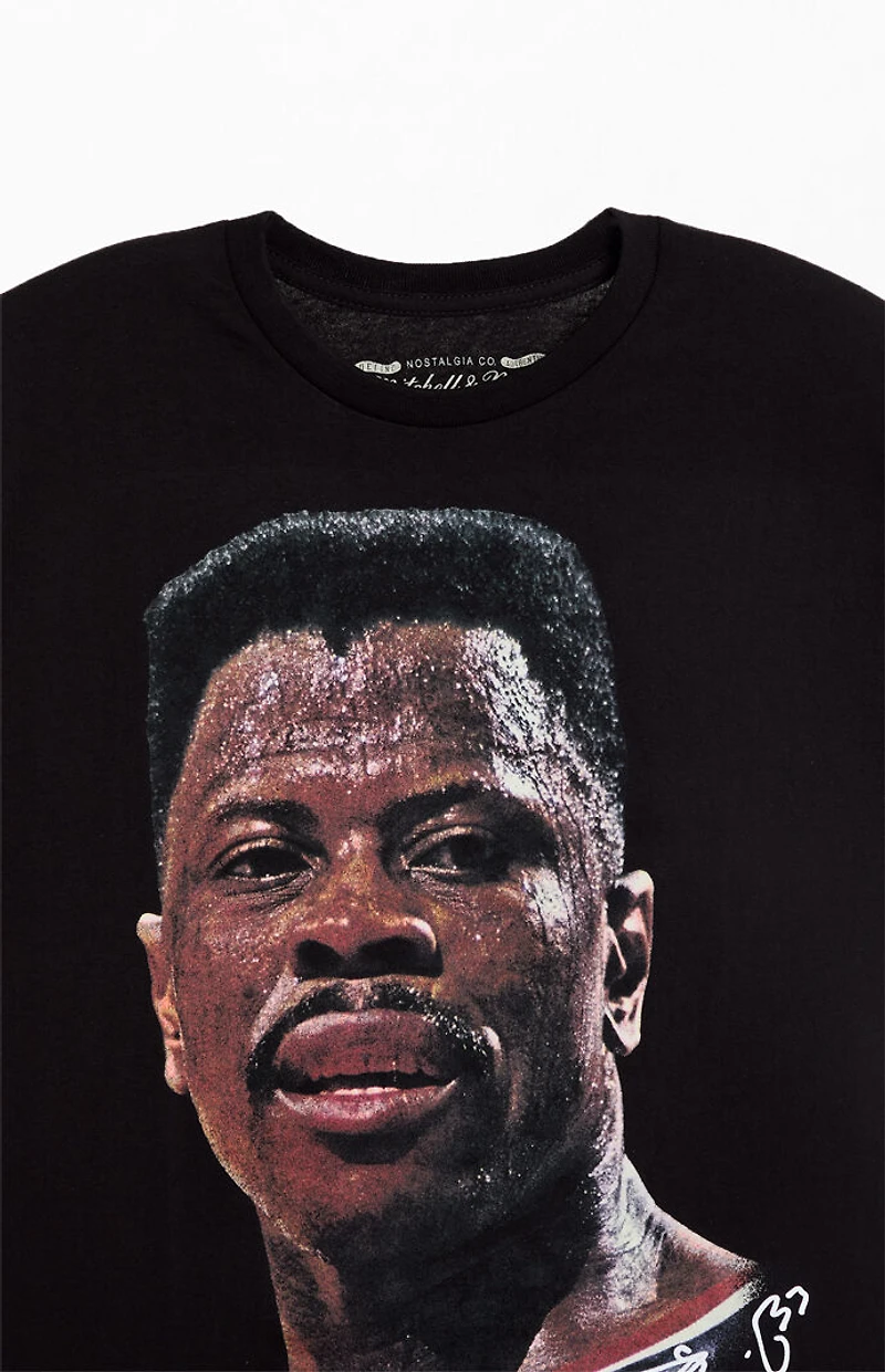 Mitchell & Ness Patrick Ewing Big Head T-Shirt