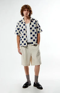 FIELD OF STUDY by Pacsun Linen Baggy Shorts