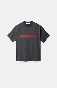 Fear of God ESSENTIALS Kids Iron Gray Short Sleeve T-Shirt