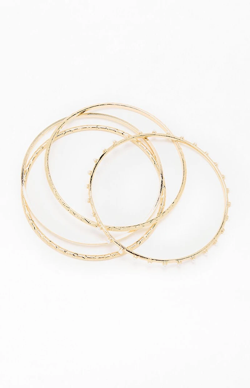 LA Hearts 4 Pack Faye Bangles