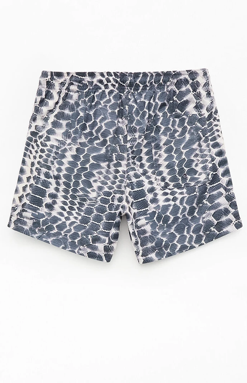 Pacsun Winter Snake Eco 4.5" Swim Trunks
