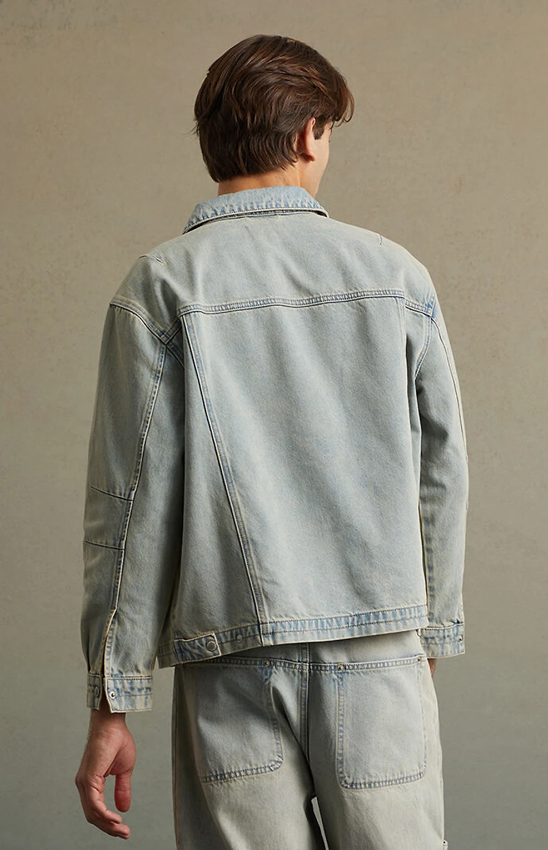 RARE DNM EDIT Phoenix Tinted Denim Gas Jacket