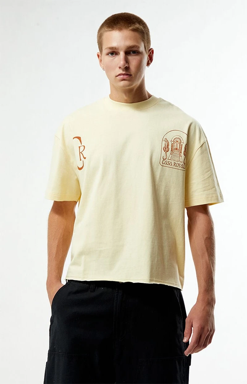 Pacsun Casa Royale Cropped Boxy T-Shirt