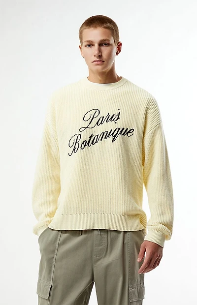 Pacsun Paris Ribbed Knit Crew Neck Sweater