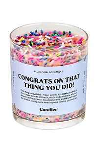 Candier Congrats Candle