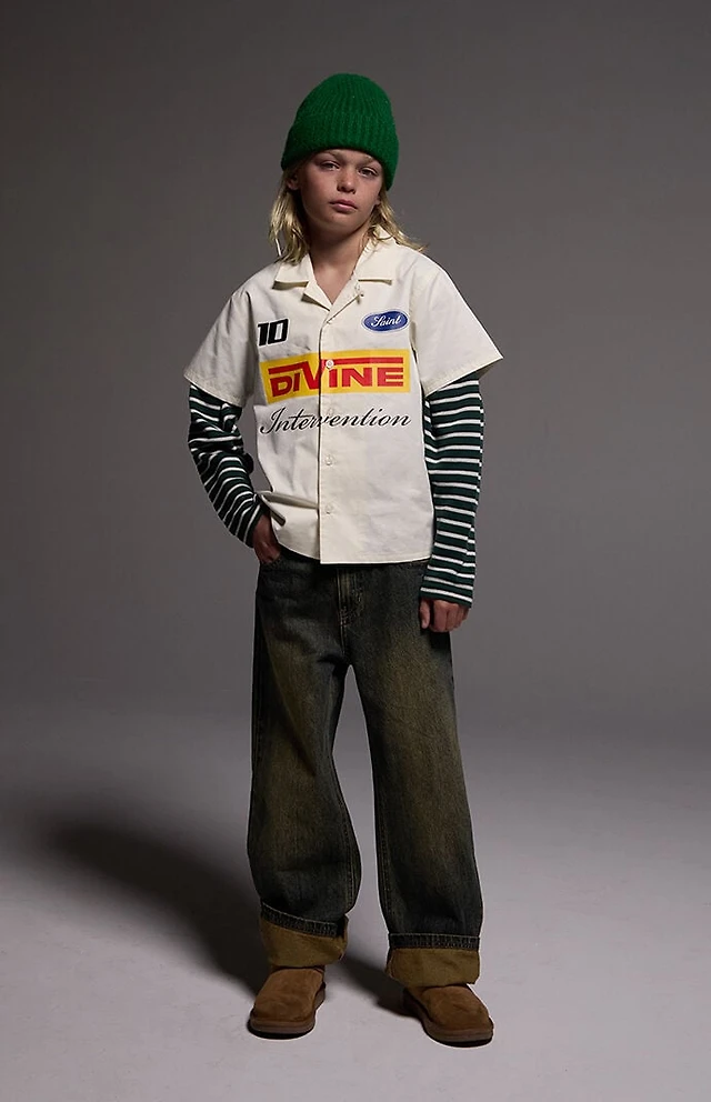 Pacsun Kids Divine Camp Shirt