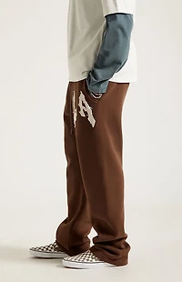Pacsun LA Raw Applique Baggy Sweatpants