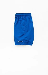 Pacsun Electric Blue Collegiate Solid 6.5" Swim Trunks