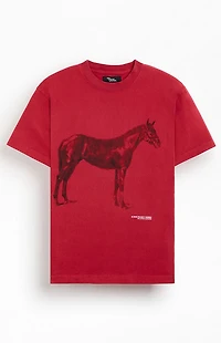 Pacsun Pac Artist Network x Randy Perez Red Horse T-Shirt