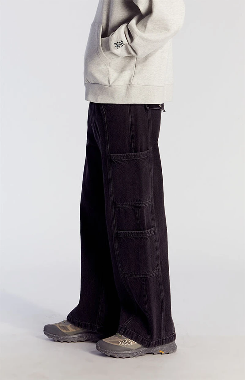 Pacsun Blake Extreme Baggy Jeans Cargo Black
