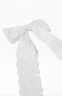 Pacsun Lace Bow Hair Clip