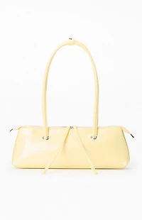 Pacsun Yellow Faux Leather Slip Shoulder Bag