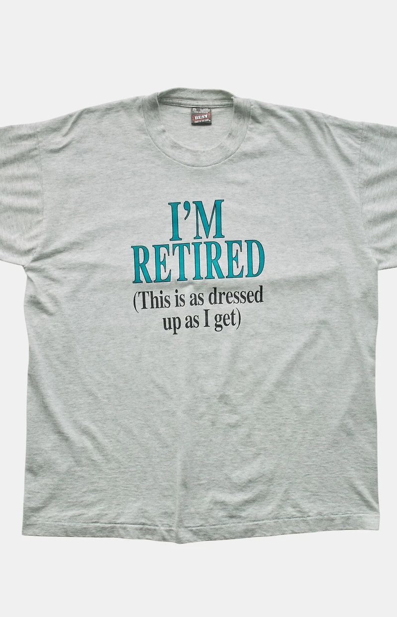 PS VINTAGE '90s I'm Retired T-Shirt
