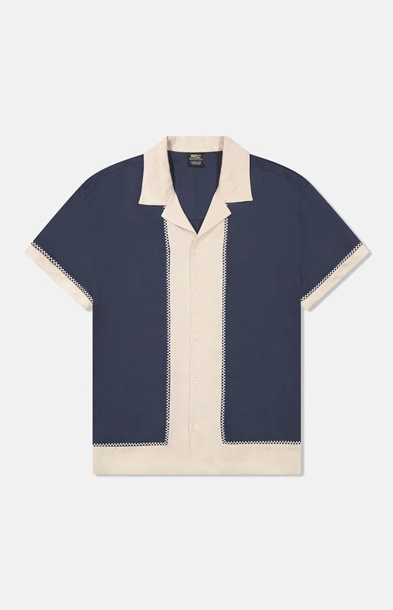 WeSC America Inc Colorblock Camp Shirt