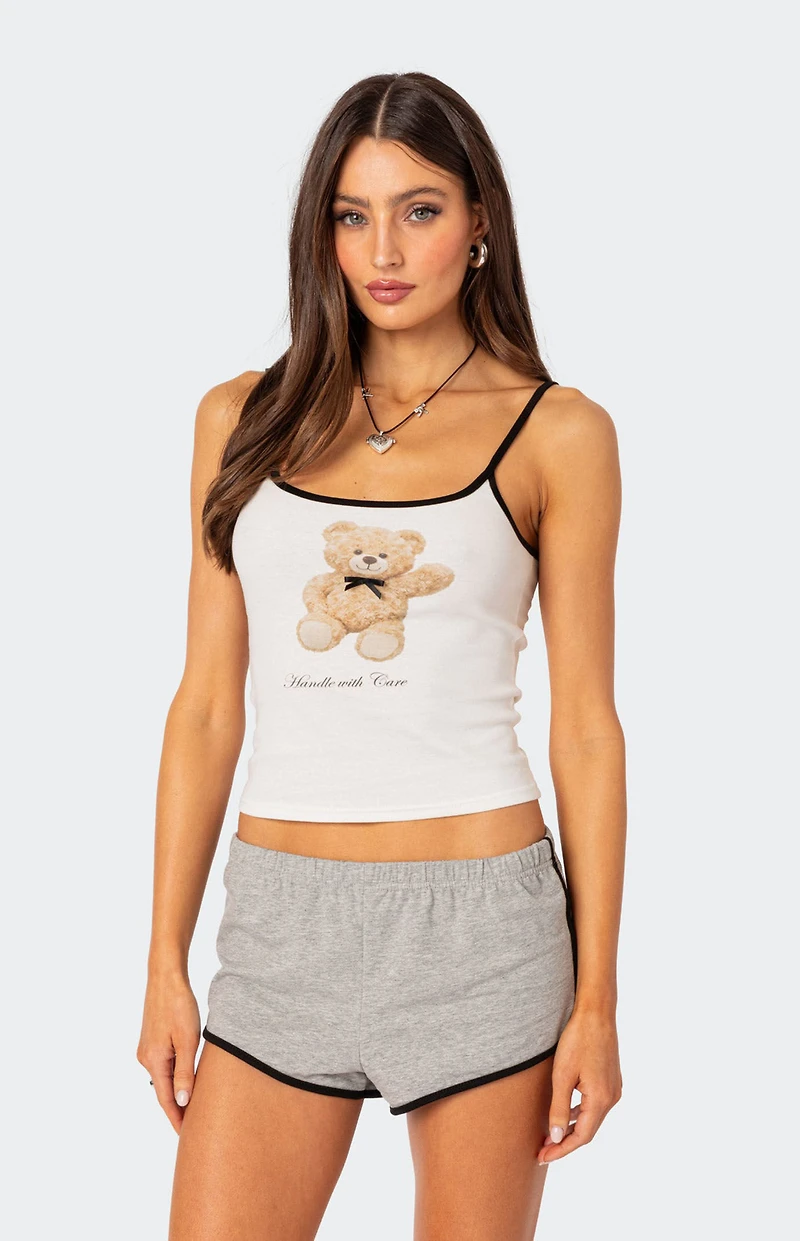 Edikted Klara Printed Tank Top