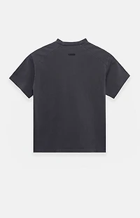 Fear of God ESSENTIALS Women's Faded Black Campus Classic Short Sleeve T-Shirt